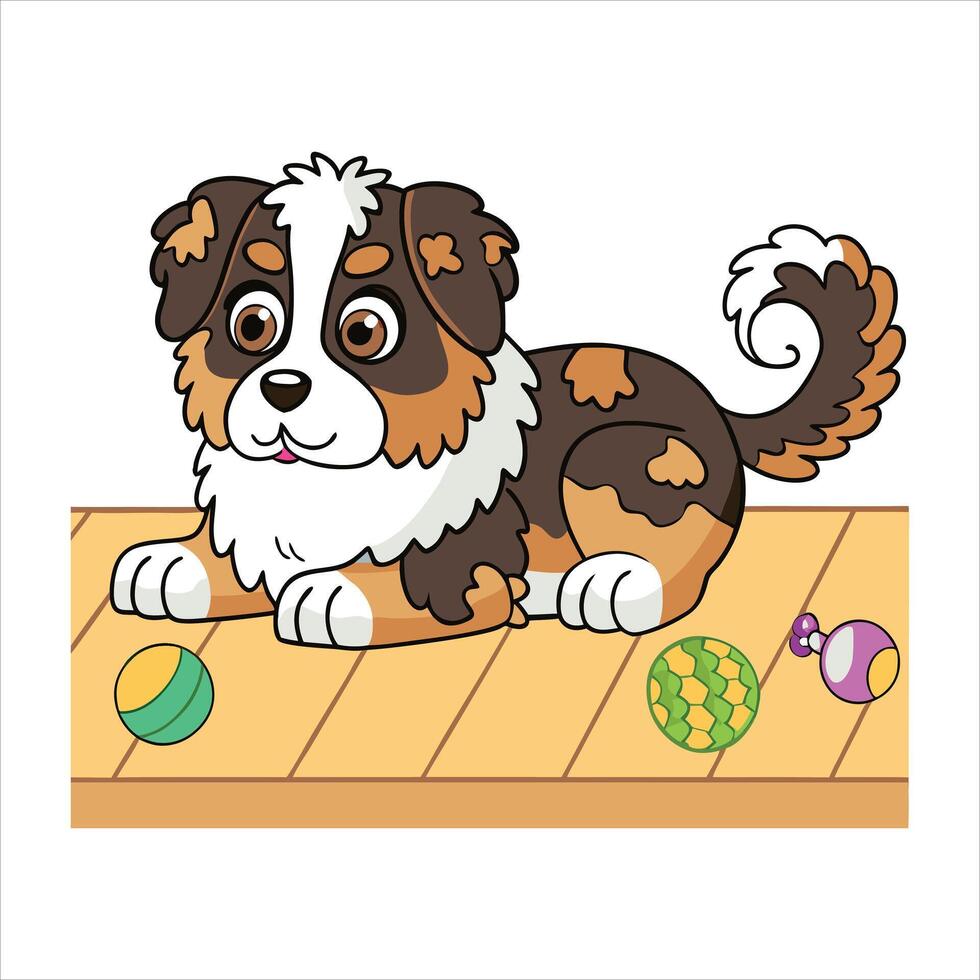 Bernese Mountain Dog vector