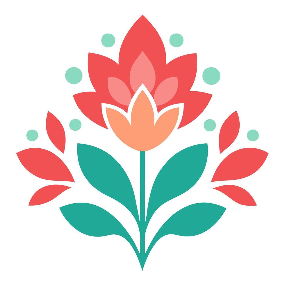 Elegant Floral Elements Design for Headings and Endings Ornamental Touch vector