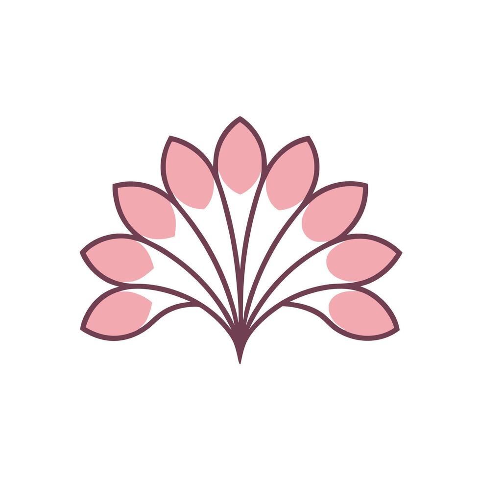 Elegant Element Design for Headings and Endings vector