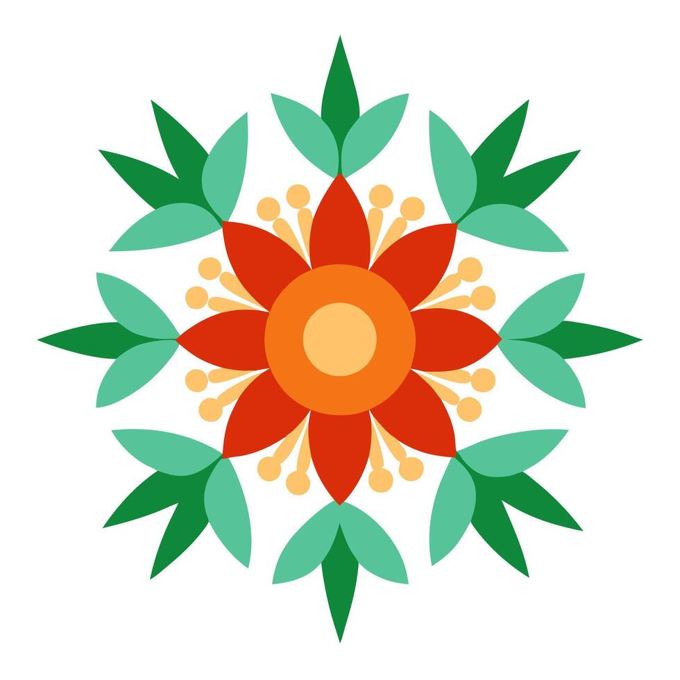 Elegant Floral Elements Design for Endings with Ornamental Touch vector