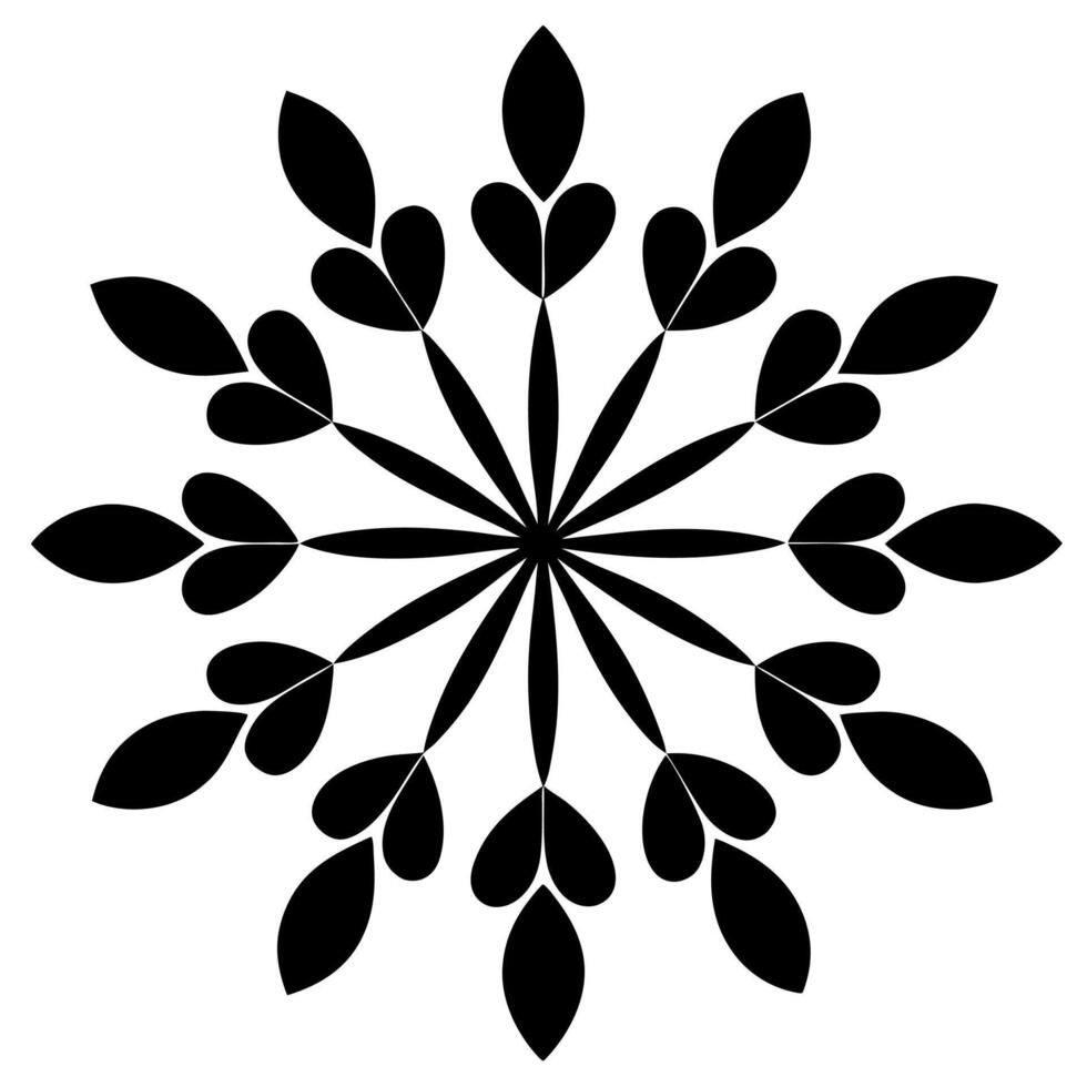 Beautiful Decorative Floral Elements for Creative Design Banner Use vector