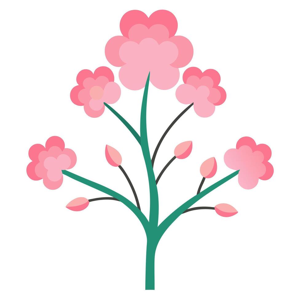 Elegant Floral Elements Design for Decorative Borders Headings vector