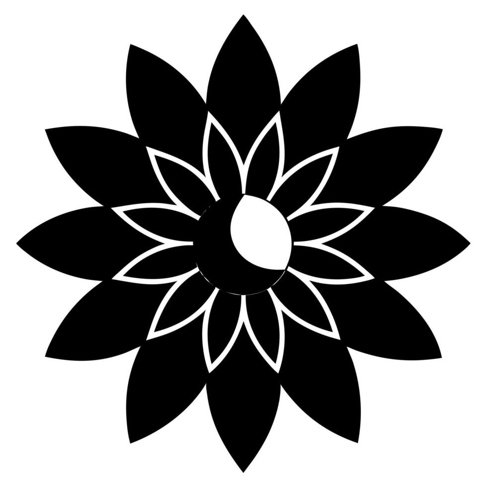 Creative Floral Design for Artistic Illustration Projects vector