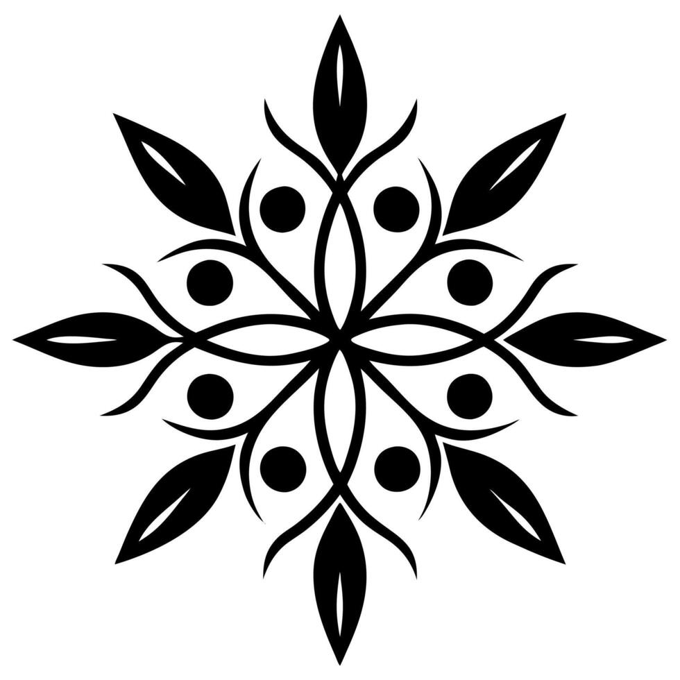 Modern Floral Decorative Heading and Ending Elements vector