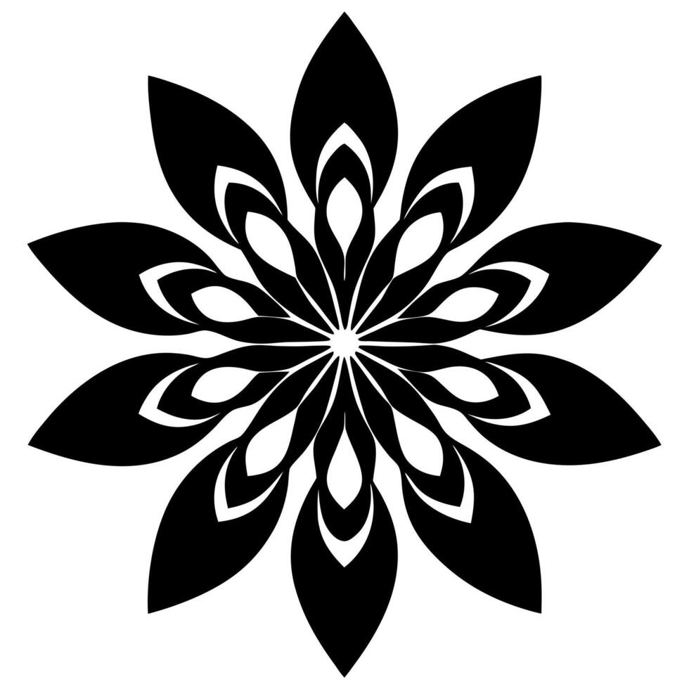 Elegant Floral Elements Design for Decorative Headings vector