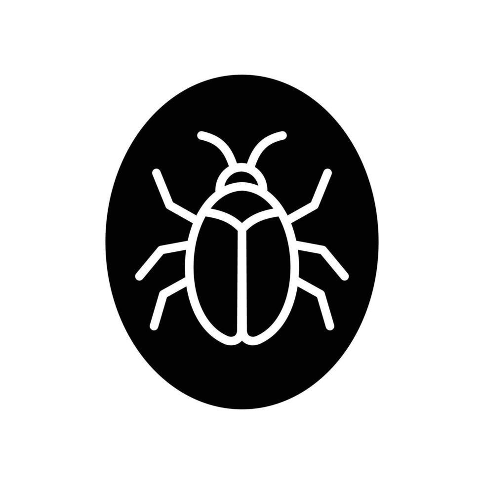 beetle icon in different style vector