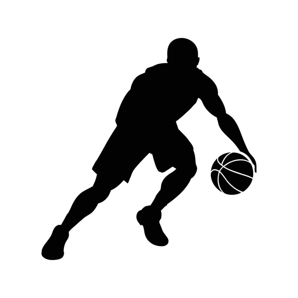 basket ball player vector