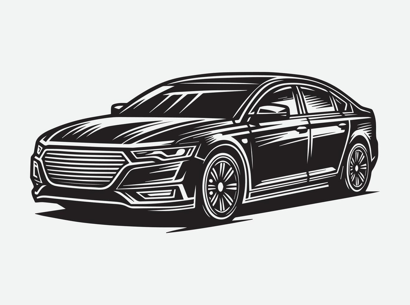 High Resolution Car Silhouette Images for Designers and Artists vector