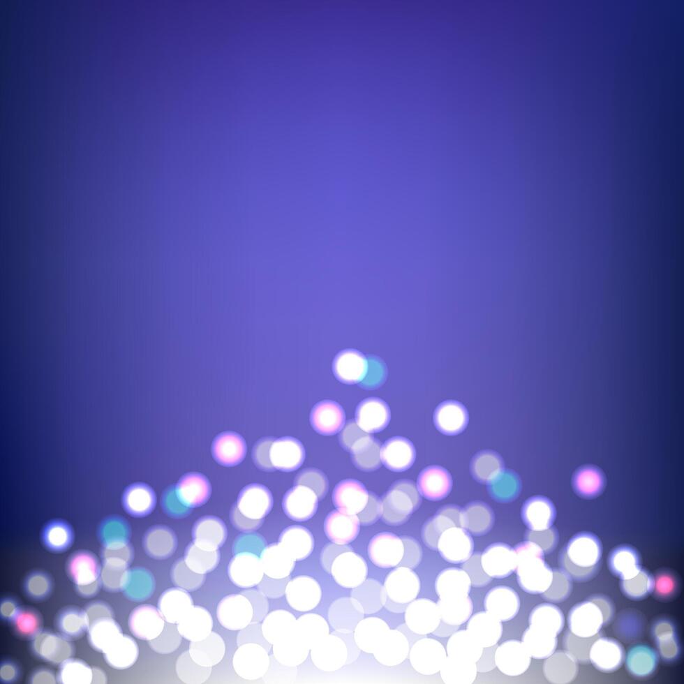 Colorful Bokeh and Lights abstract background vector