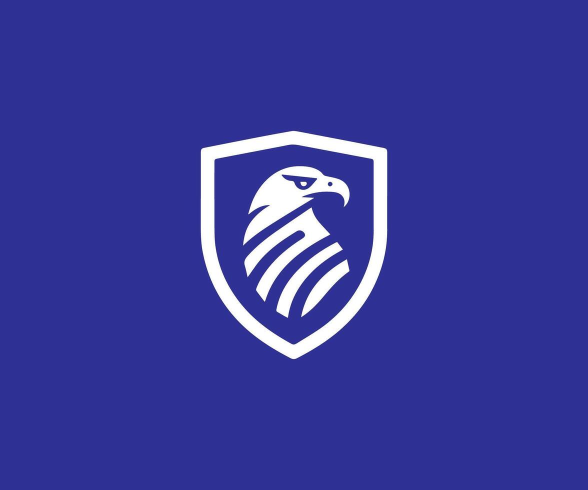 the logo for a company called eagle shield vector