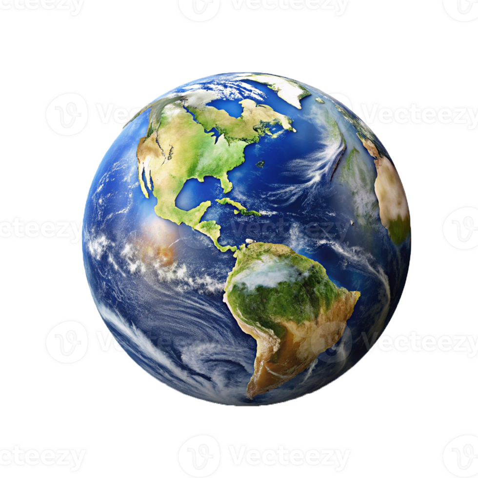 earth globe on transparent background png