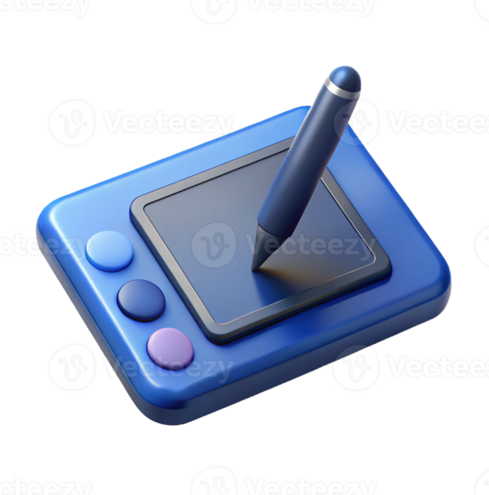 Digital Drawing Tablet with Stylus for Art Creation png