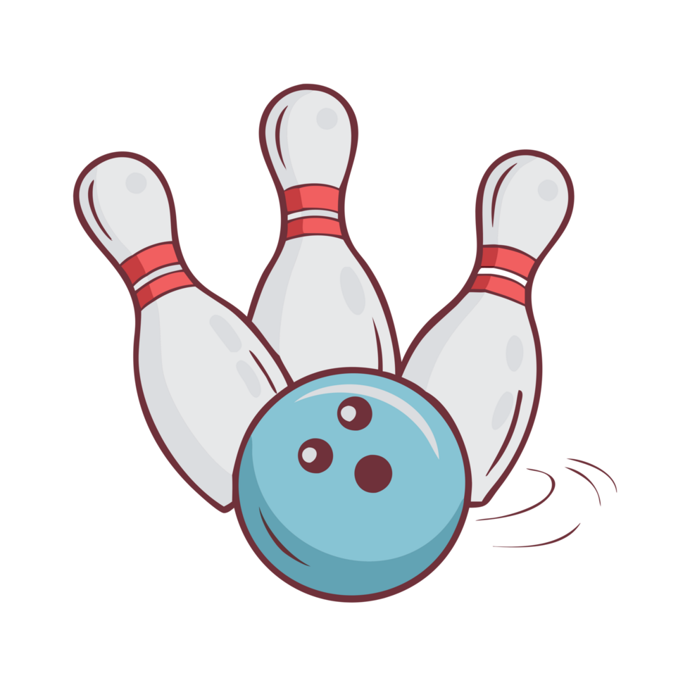 Gulf coast comedy bowling a fun-filled event with charming bowling pins dodging balls png