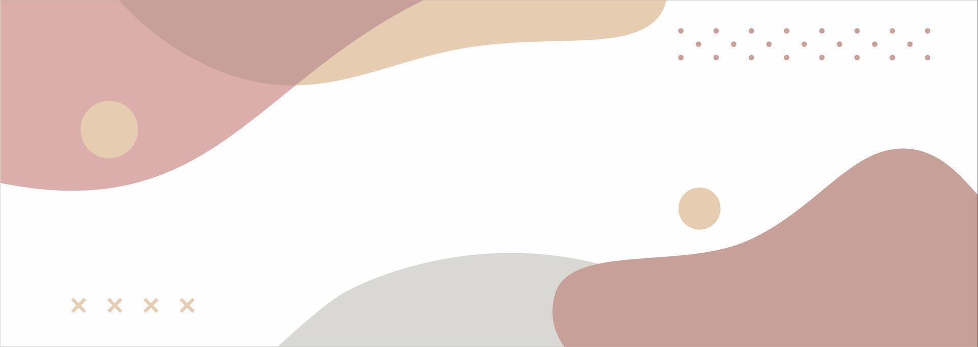 Design Pastel memphis patterned background vector