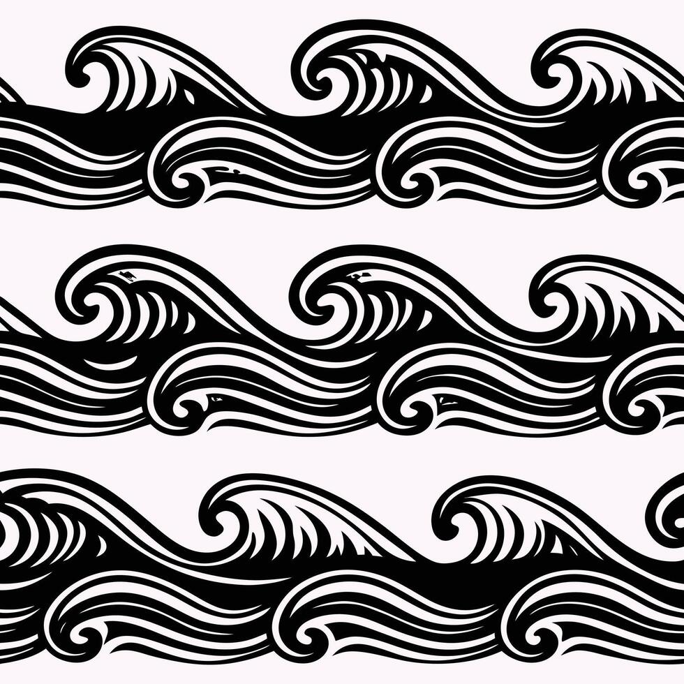 Abstract Weave Pattern Design. vector