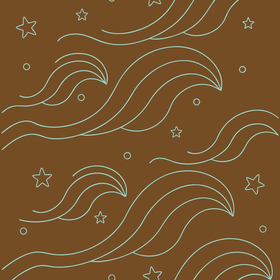 Abstract Weave Lines stylish Pattern. vector
