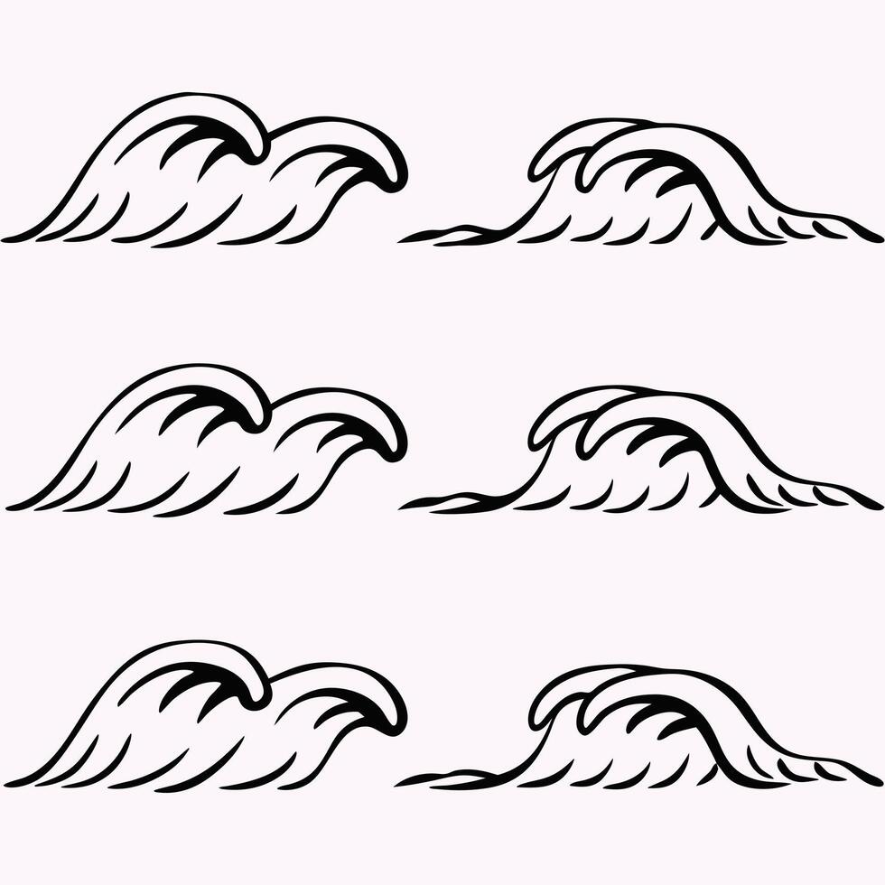 minimal Weave Lines Seamless Pattern Design. vector