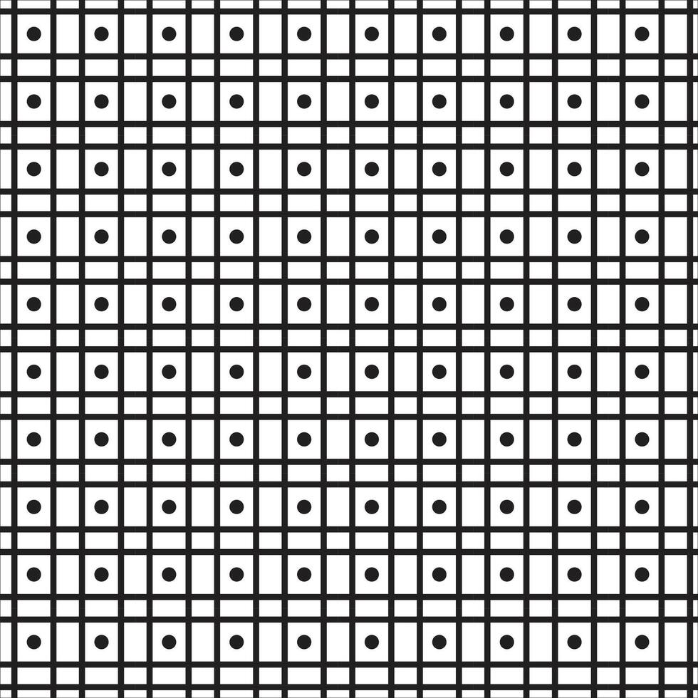 pattern with black and white dots on a white background vector