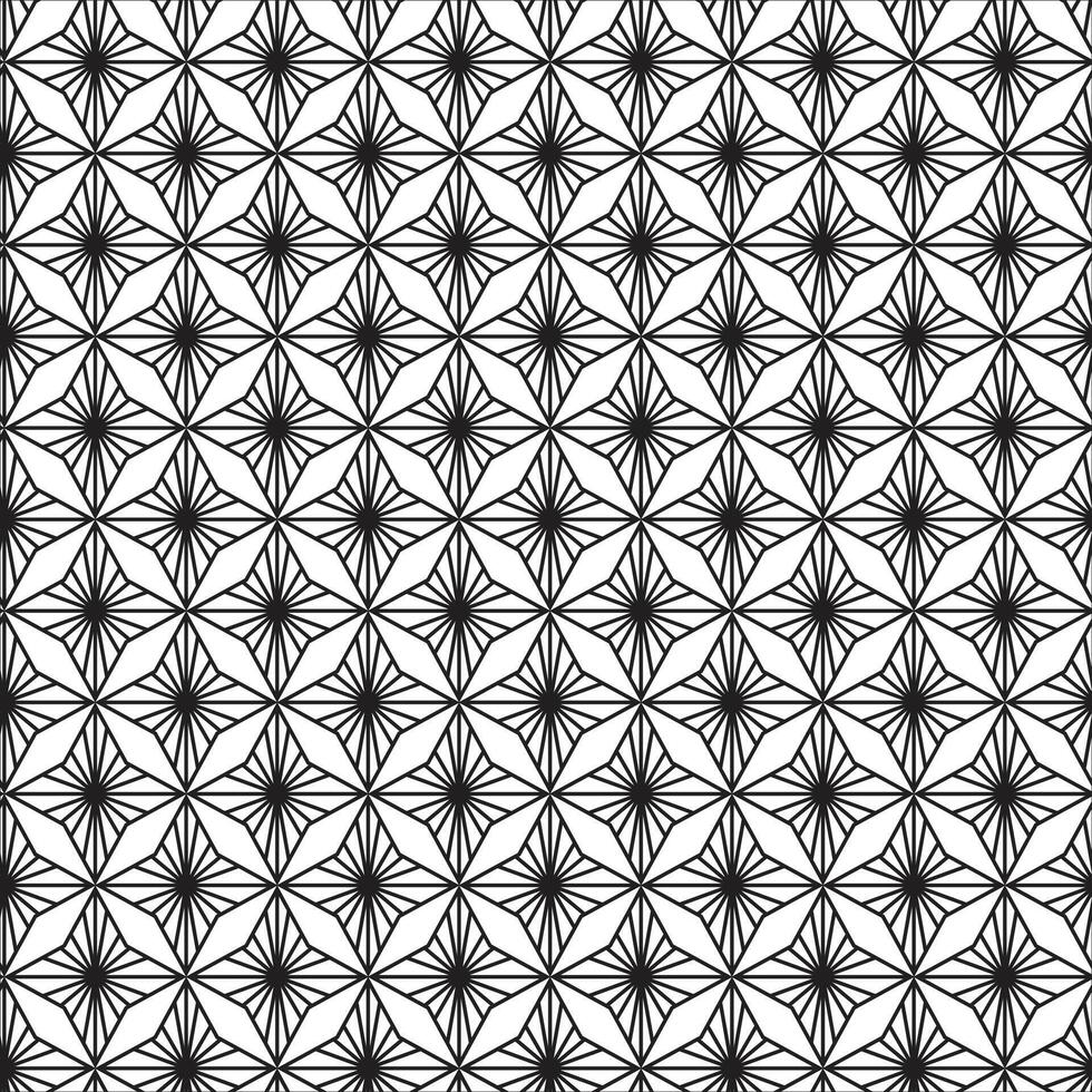 pattern Black and white geometrical background. vector