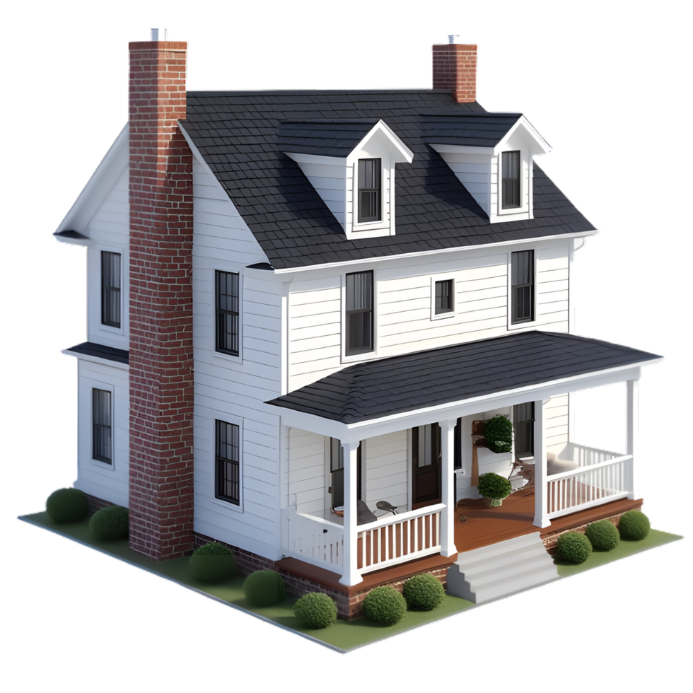 Peaceful Family Dwelling 3D Model png