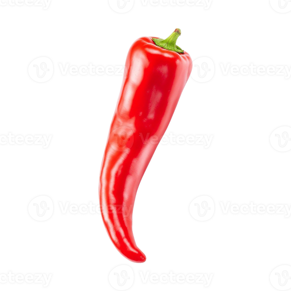 Red Chili Pepper isolated on transparent background png