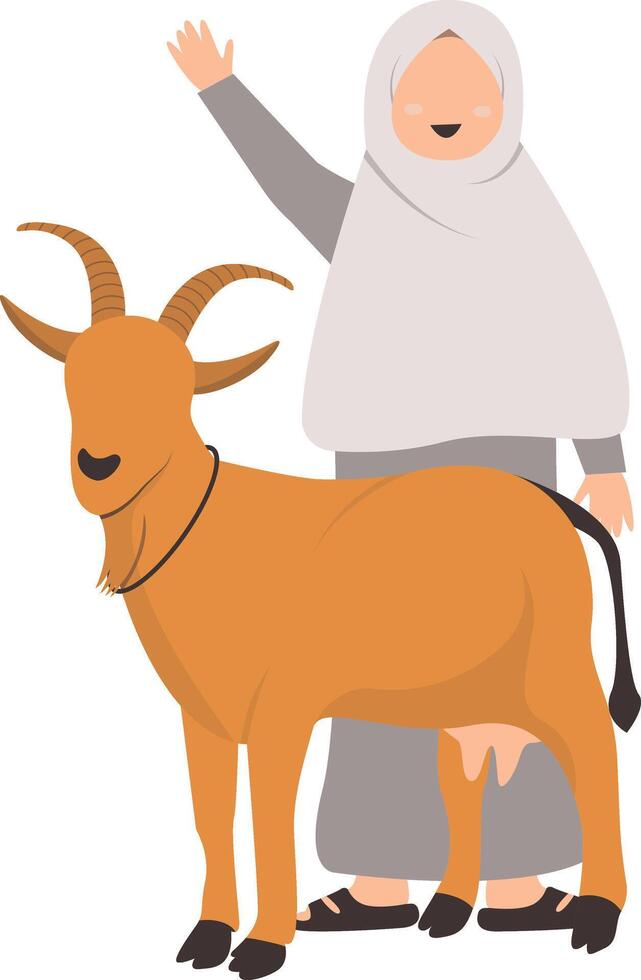 Muslim Eid Al Adha vector