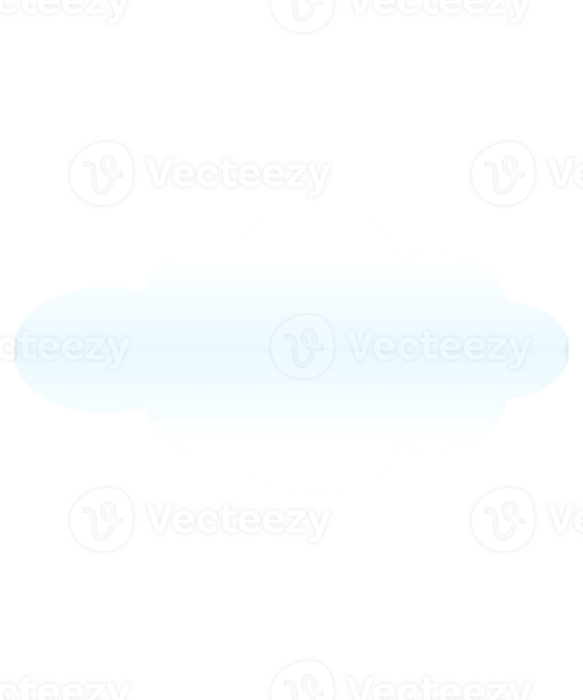 Simple Soft Cloud Illustration png