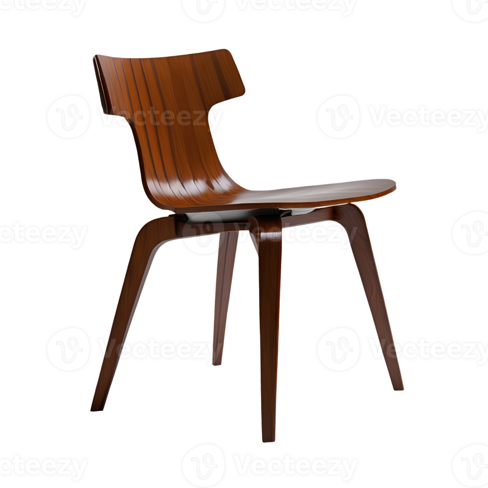 Luxurious dining chair isolated on transparent background png