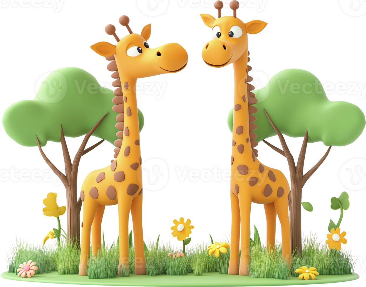 giraffe cartoon clip art png