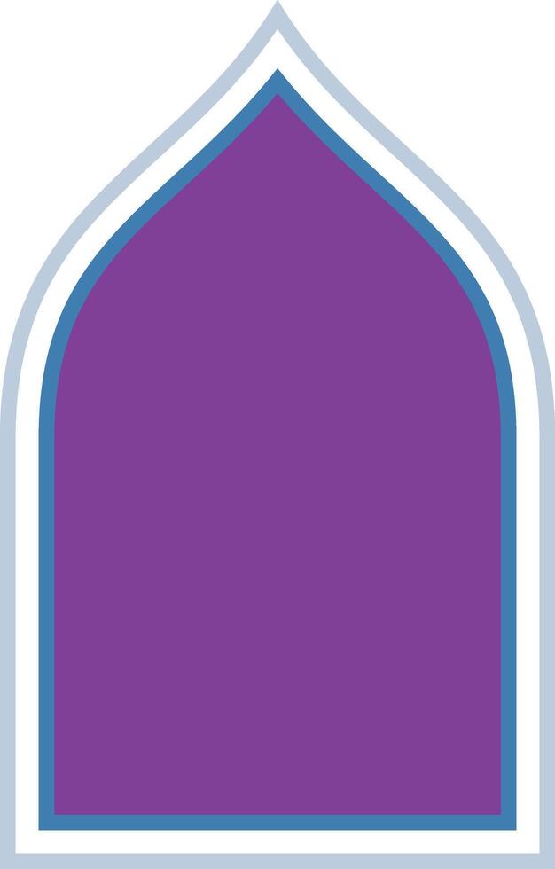Ornate Purple Graphic Design Element vector