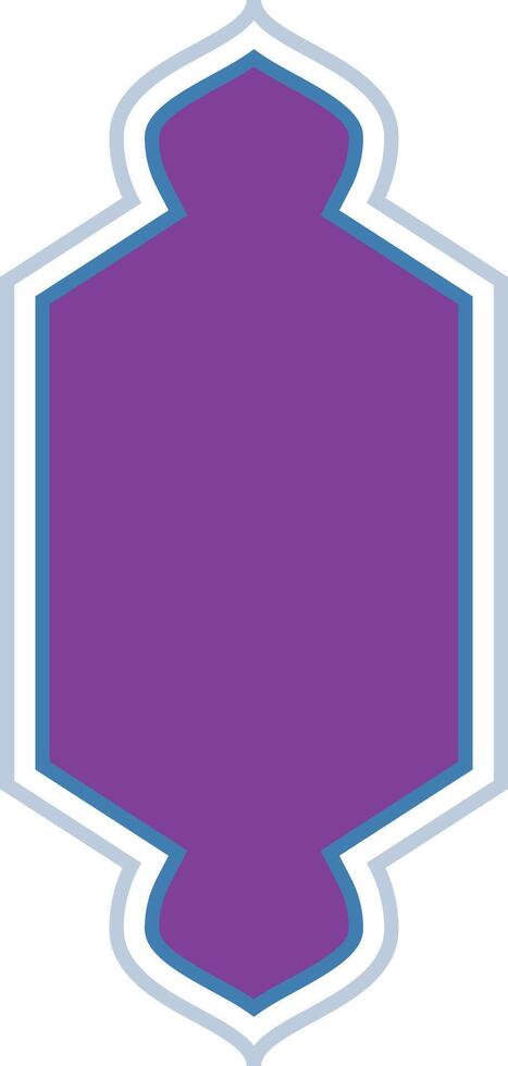 Abstract Purple Shape Illustration vector