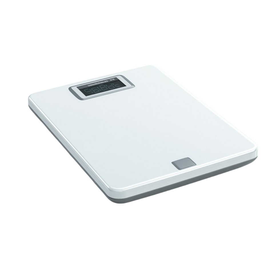 Modern Digital Scale on Transparent Background png