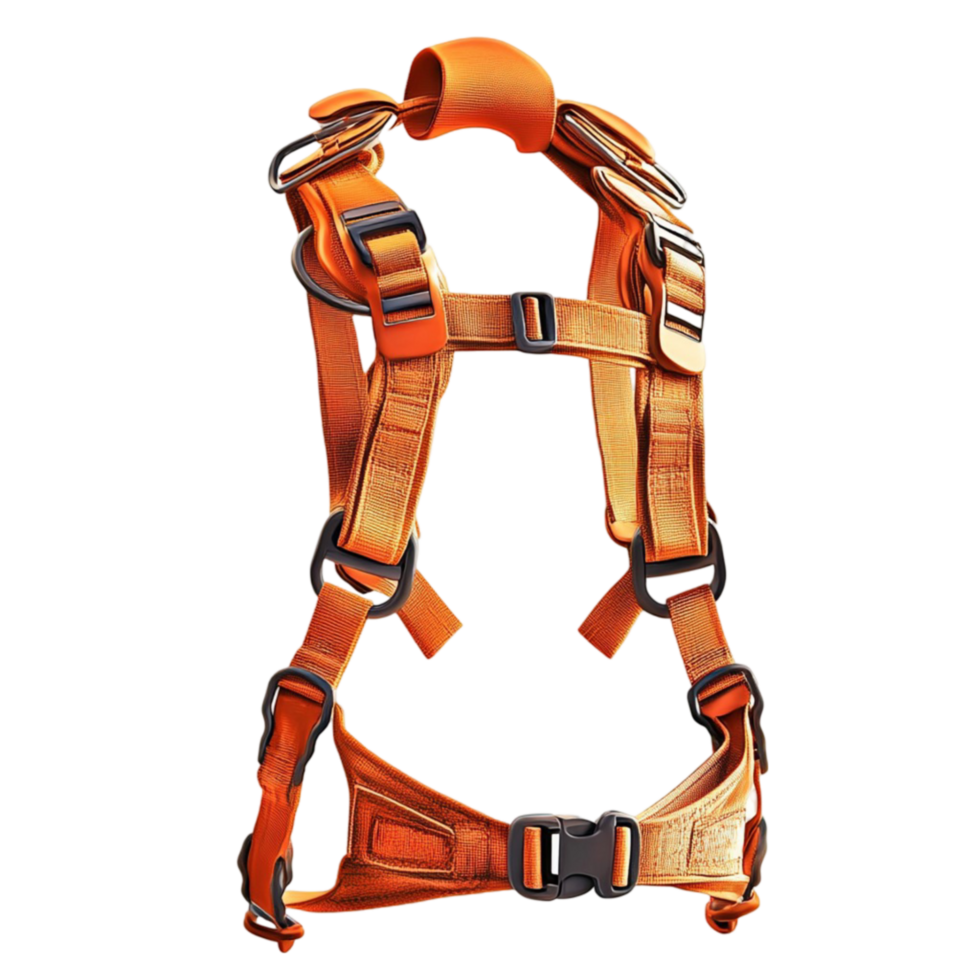 Majestic Mountain Safety Harness on Transparent Background png