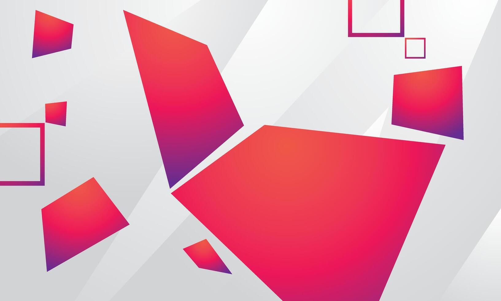 Geometric shapes modern abstract background vector