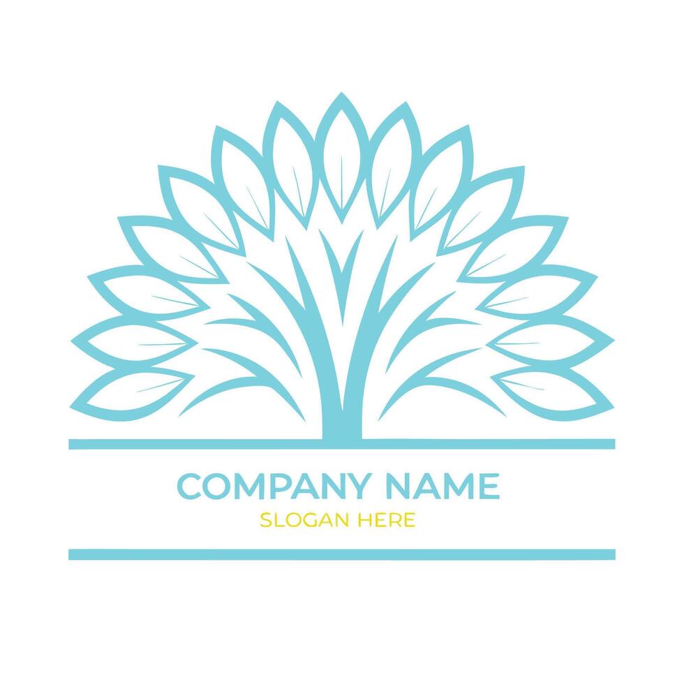 a blue logo for a company that is called on a white background vector