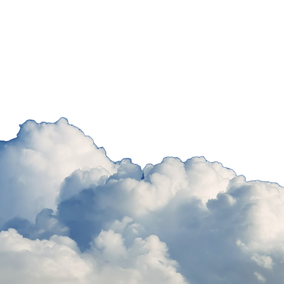 clouds on a blue sky png