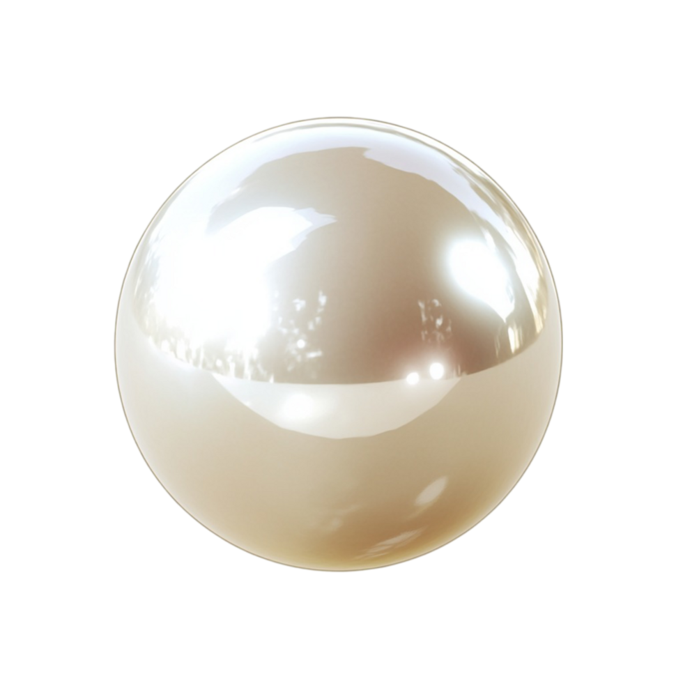 Shiny Gold Sphere png