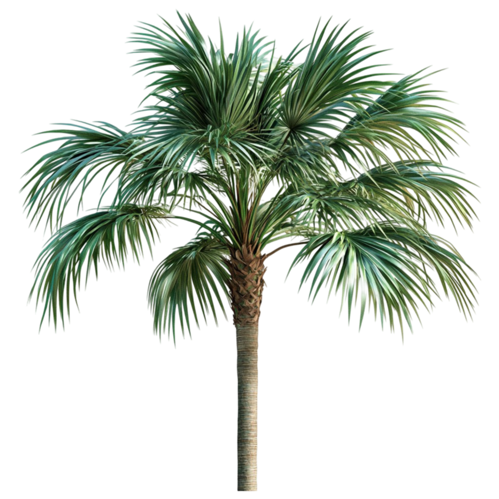 3D Rendered Summer Palm Tree png