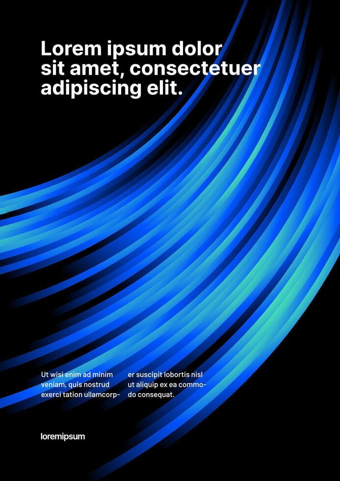 layout template design for run, championship or sports event. Design for flyer, poster, cover, brochure, banner or background. Poster design with abstract gradient shapes. Sports background. vector