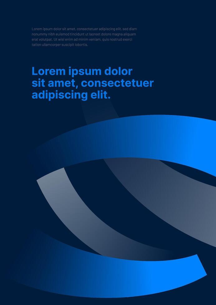 Layout template for sports event, companies or business. Background design with abstract fly ribbon. For poster, flyer, banner or brochure. vector