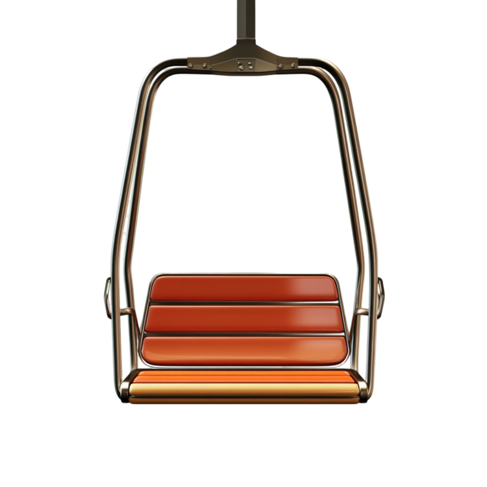 Vintage Chairlift Seat png