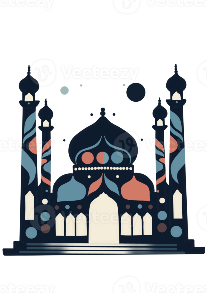 Unique mosque design png