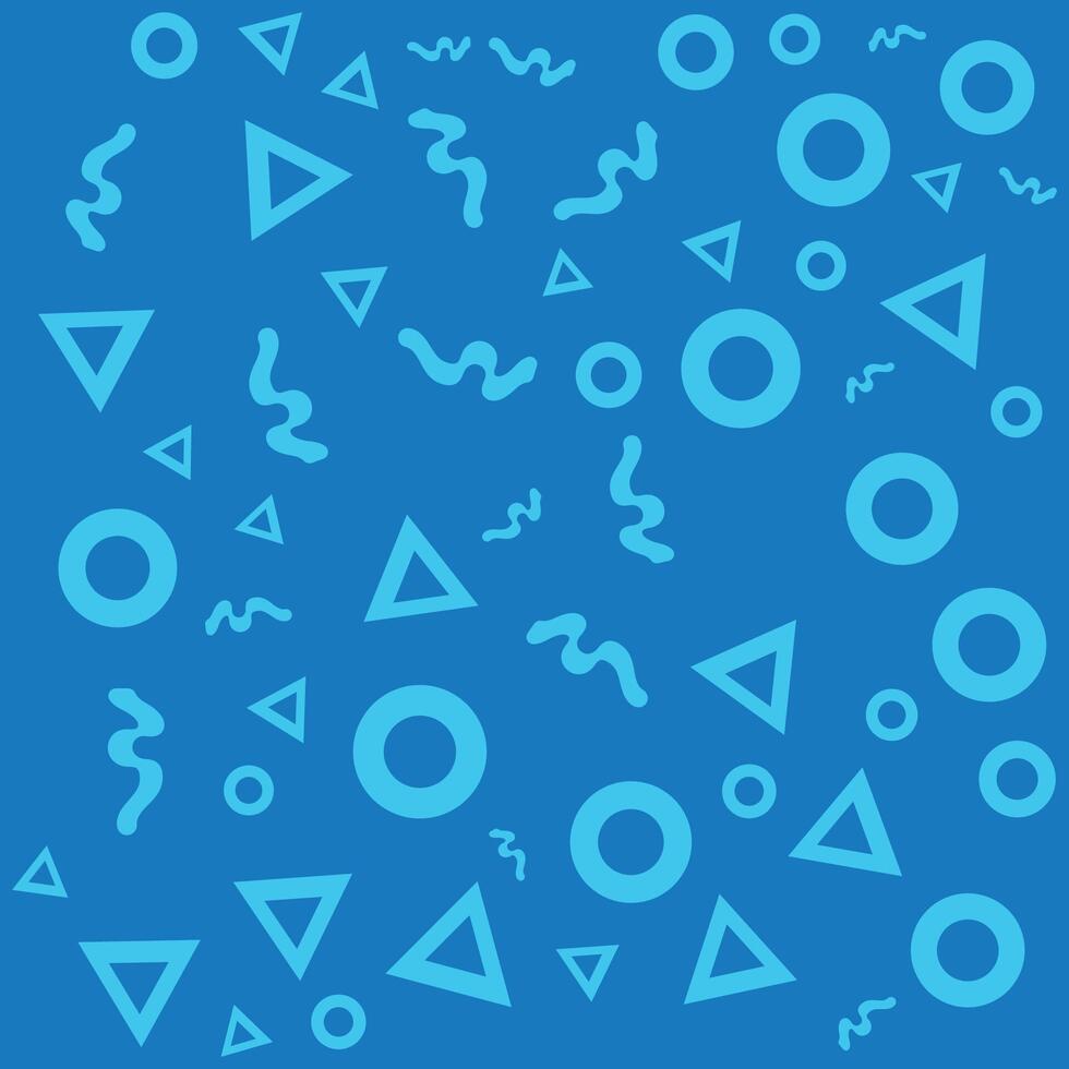 90s Geometric Pattern Background vector