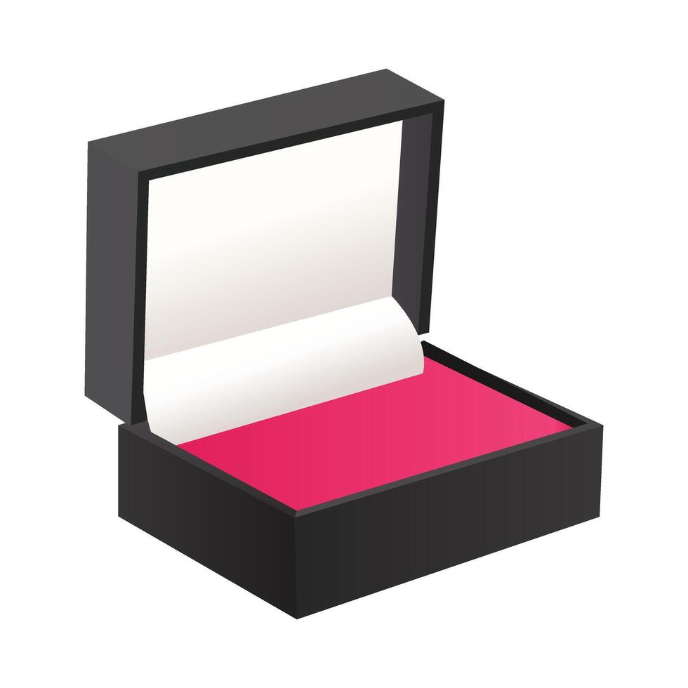 Bold Red Box Packaging Design Element, Perfect for Branding, Minimalist, Clean, Modern, Graphic, vector