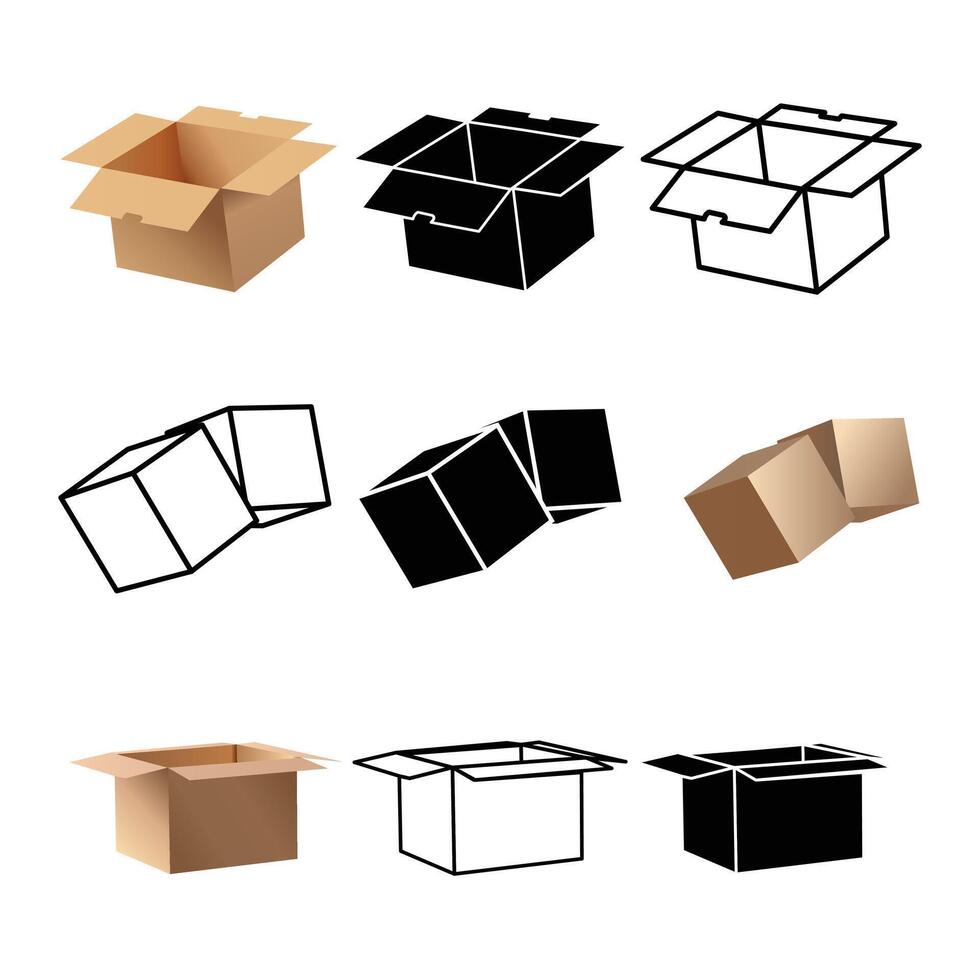 Elegant Gift Card Box vector
