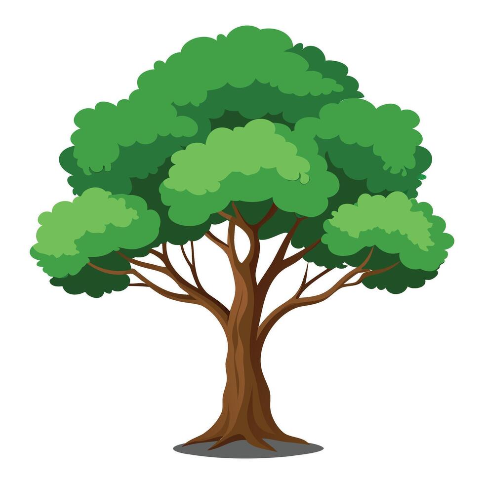 Eco-Friendly Tree Art vector