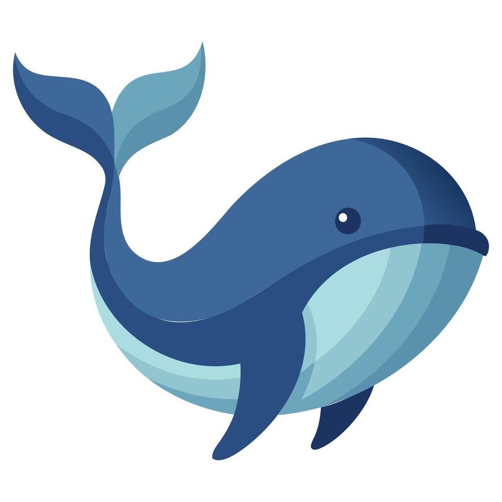 Whale Design, Majestic Ocean Creature vector