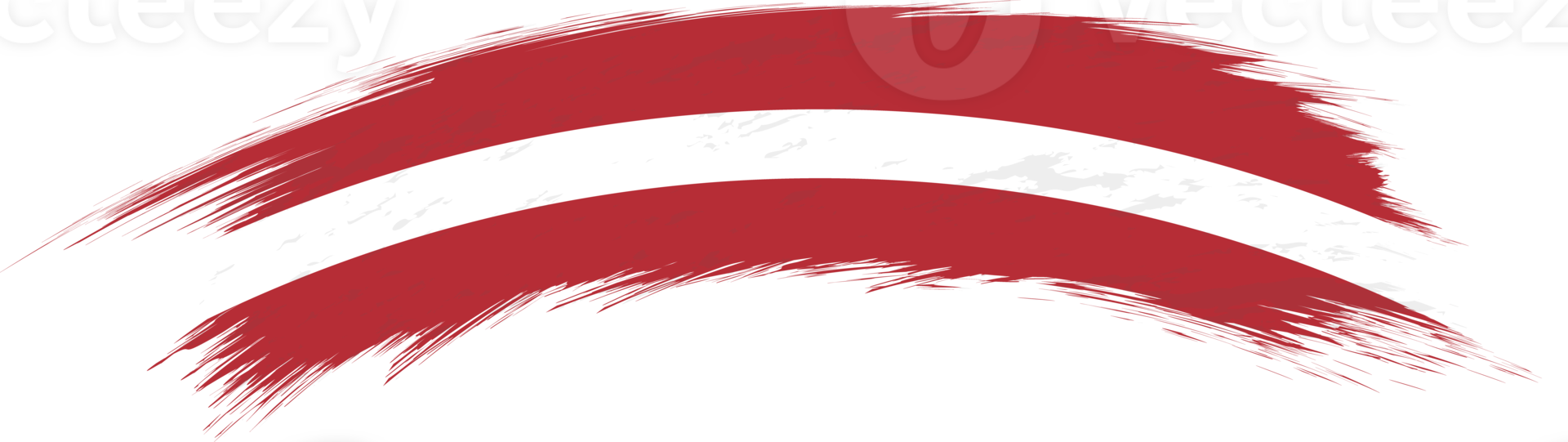 Flag of Latvia in rounded brush stroke. png
