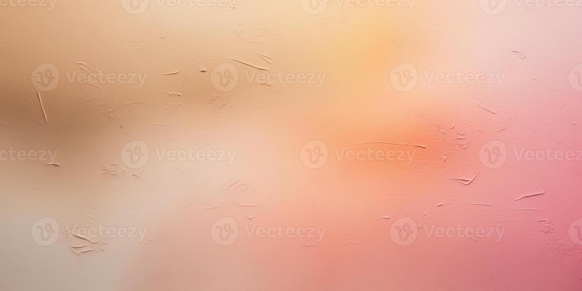 Pastel Color Gradient Background Soft Orange Beige Pink Warm Light Abstract Texture photo