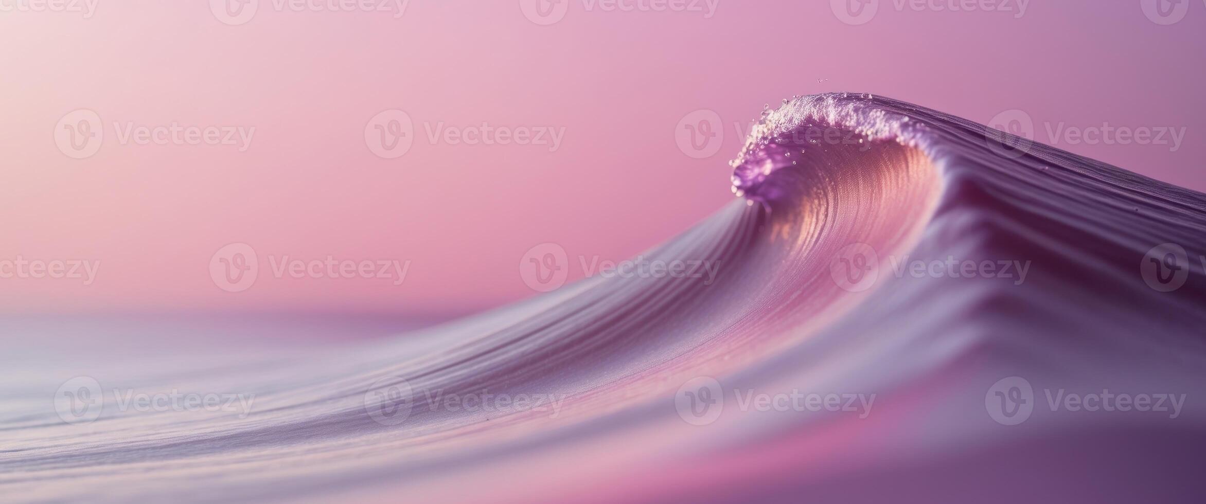 a close up of a pink and purple background with a smooth wave. photo